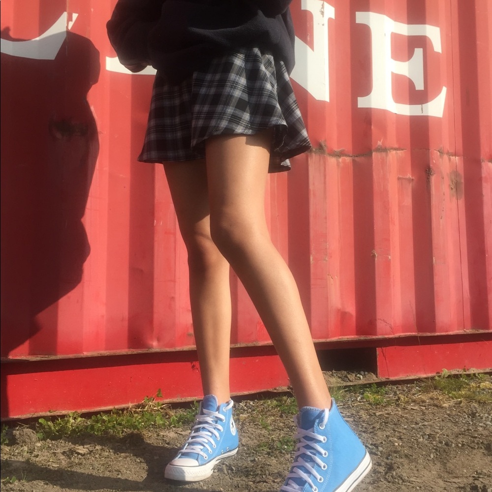 American Apparel Plaid Skirt
